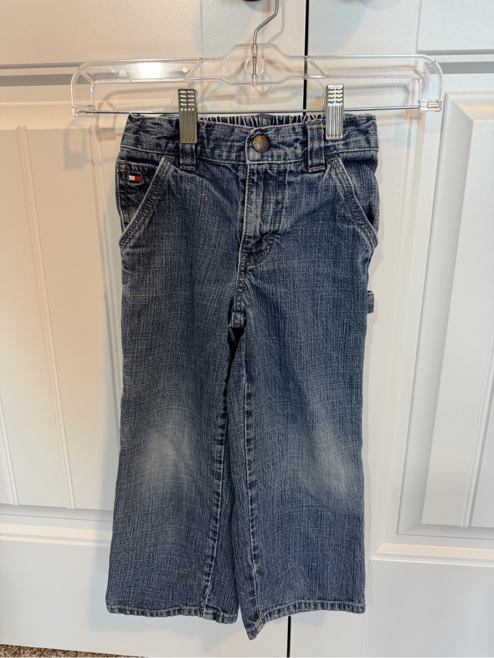 Tommy Hilfiger Boys Dark Blue Denim Jeans